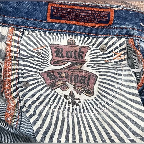 Rock Revival May Easy Boot Women's Medium Wash Boot Cut Jeans Size 29 - Picture 6 of 11